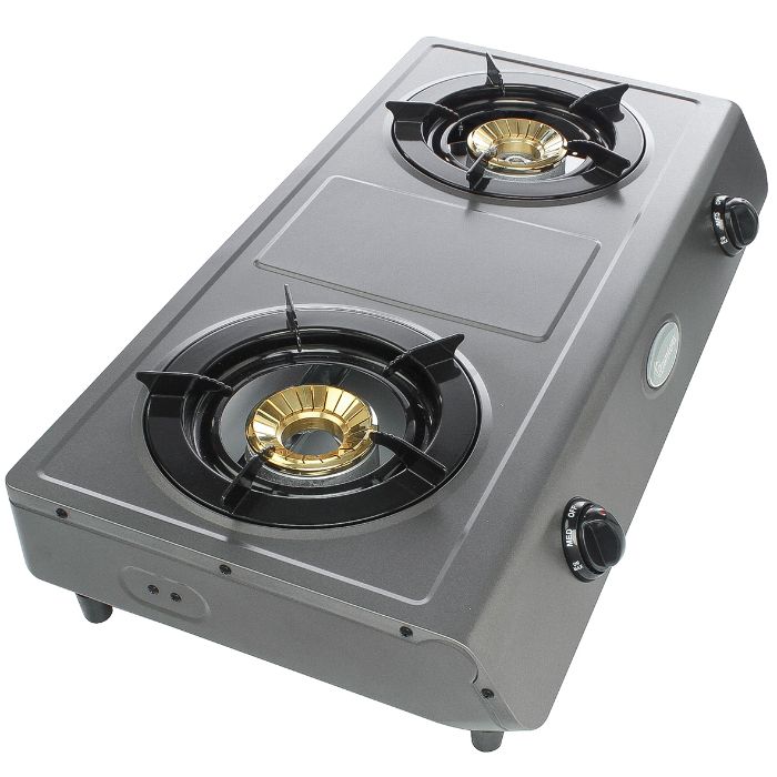 Ramtons Gas Cooker 2 Burner Teflon RG/501 Leviticus Electronics