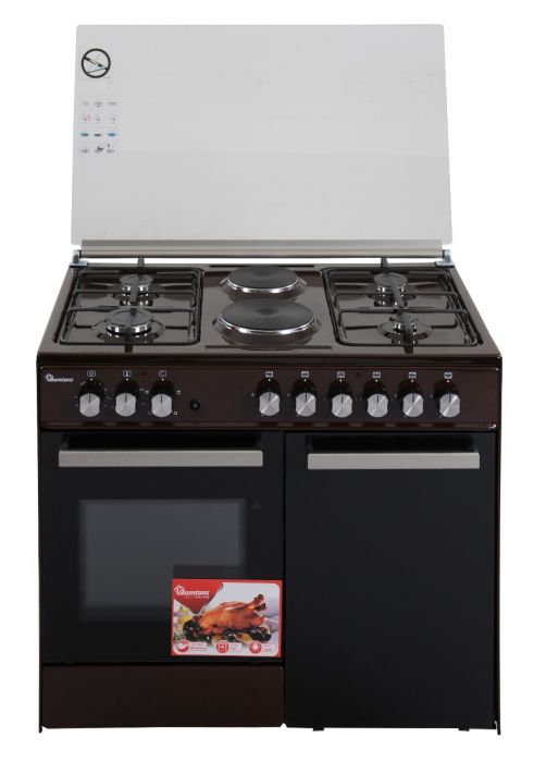 Ramtons 4G+2E 90X60 Brown Cooker - RF/490 - Leviticus Electronics