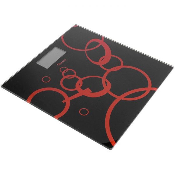 Ramtons Black And Red Bathroom Scale RM/285 - Leviticus Electronics