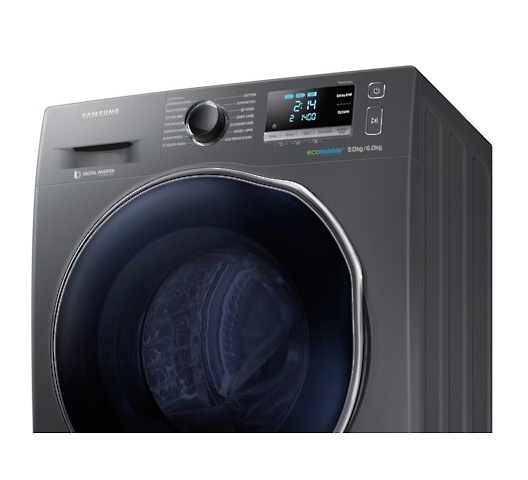 Samsung Front Load Washer Dryer, Silver – 7/5KG – Leviticus Electronics