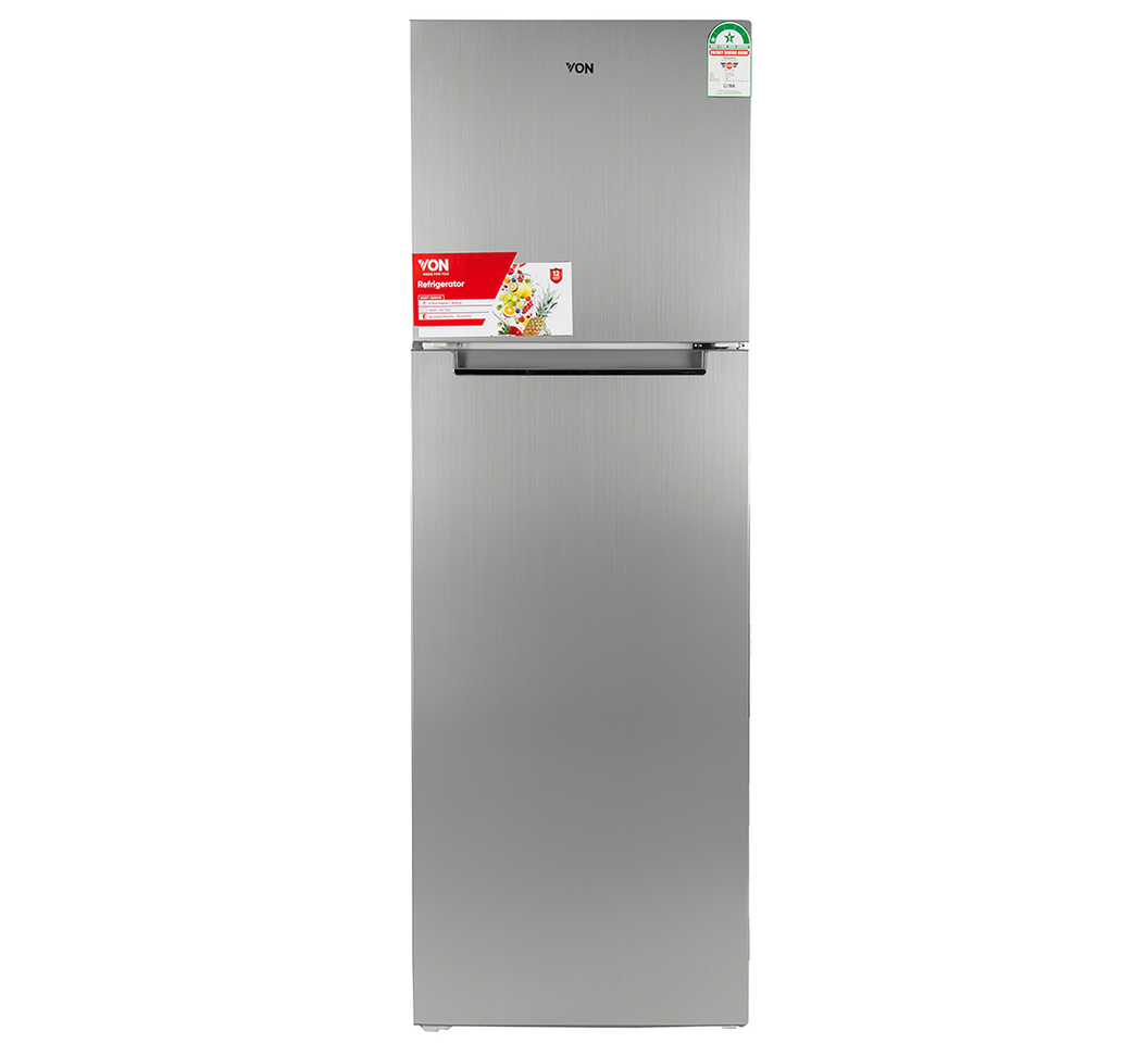 Von VART-36NHS Double Door Fridge