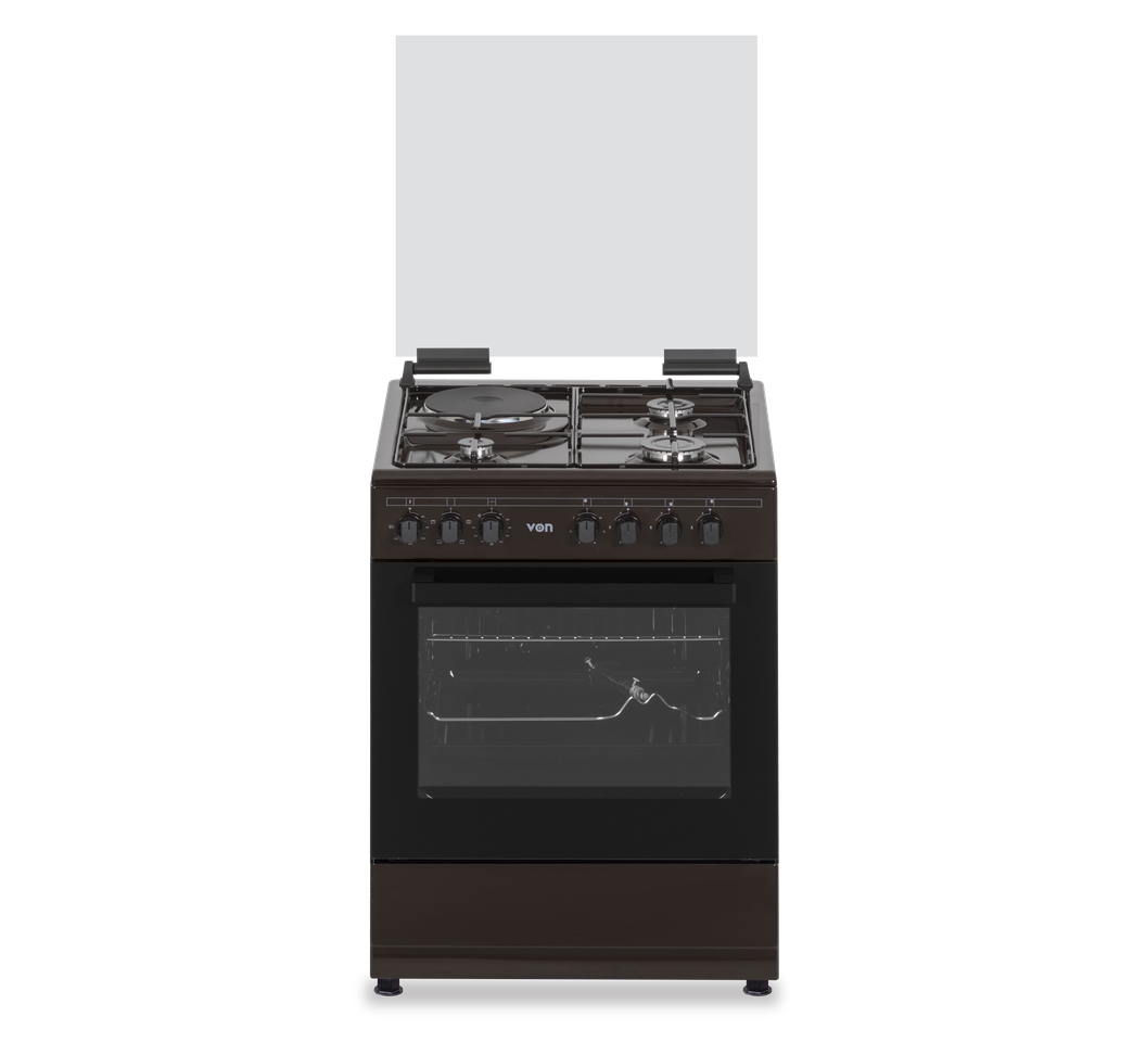 Von VAC6SV31UB 3G+1E Cooker