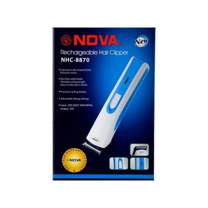 Nova NEW PRO Rechargeable Hair Trimmer