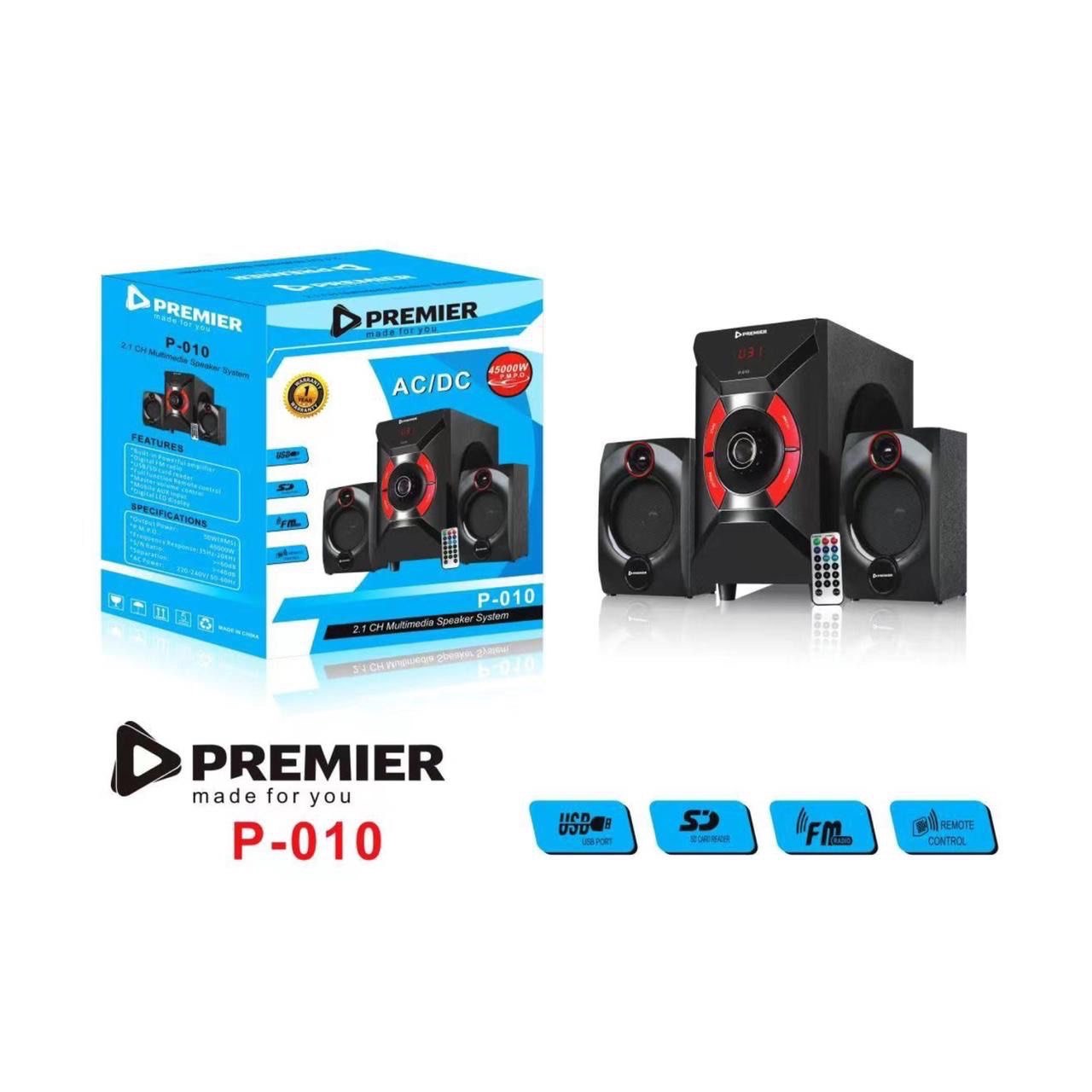 Premier PM010 2.1ch Speaker