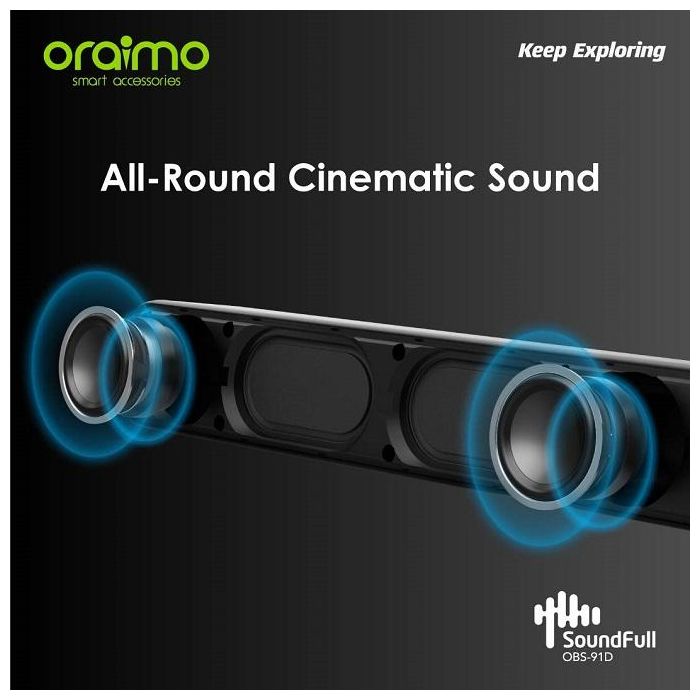oraimo SoundFull Soundbar Wireless Blutooth Speaker