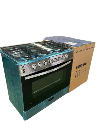 Eurochef 4G+1E cooker-75×60 with GAS oven EG76