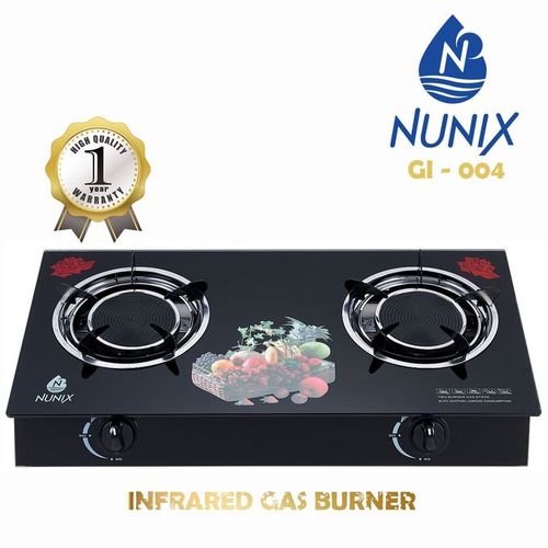 Nunix 2 burner infrared cooker GI-004