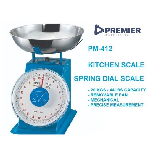Premier 20kg Stainless Steel kitchen scale PM-412