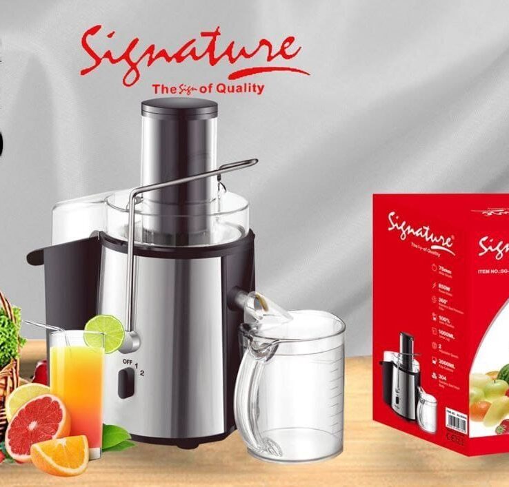 Signature 850W Electric Juicer SG-SD801