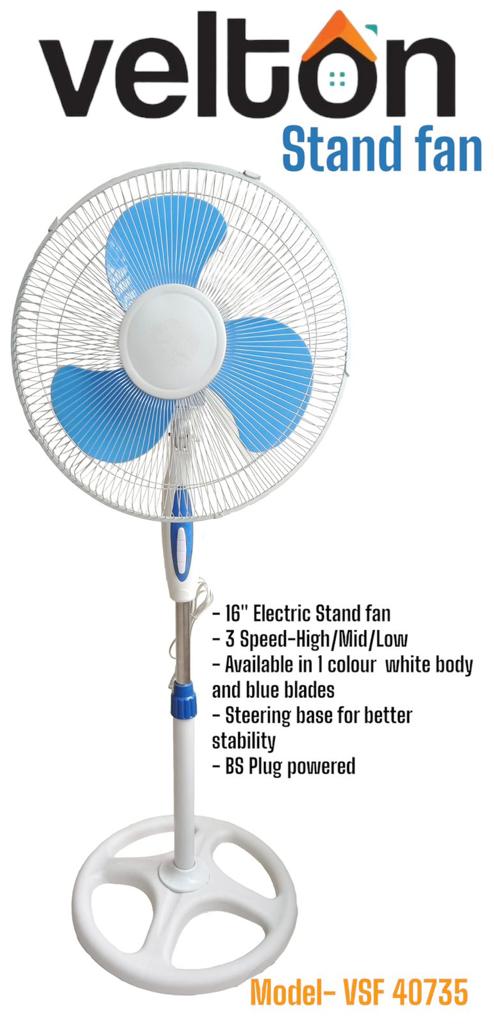 Velton stand fan 16 inches vel16-1