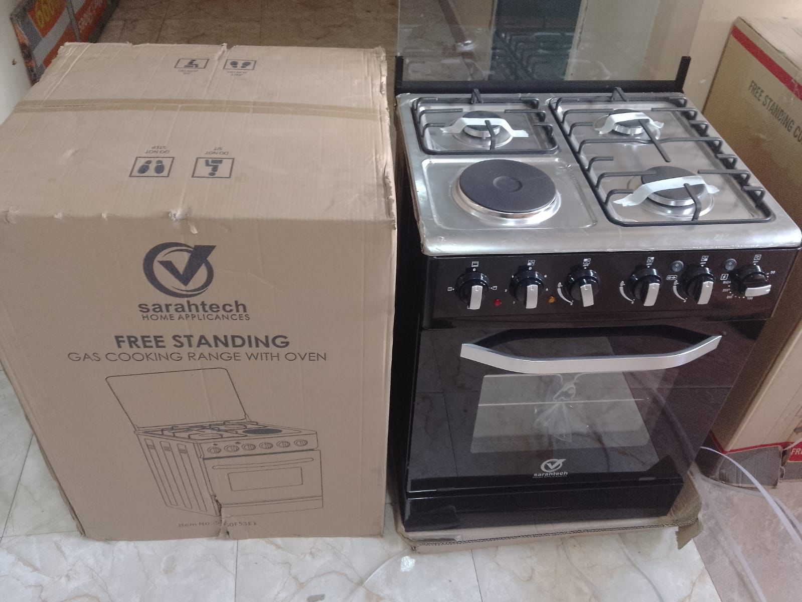 Sarahtech 60*60 3G+1E With Electric Oven