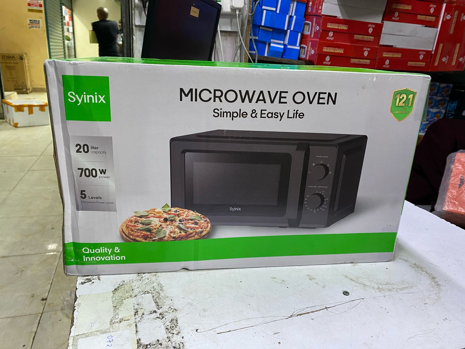 Synix 20L microwave manual