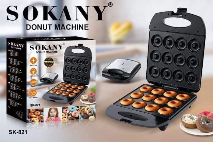 Sokany SK-821 12 holes Donut Maker