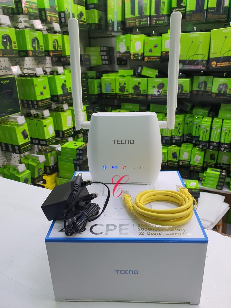 Tecno 4G Router with 300Mbps