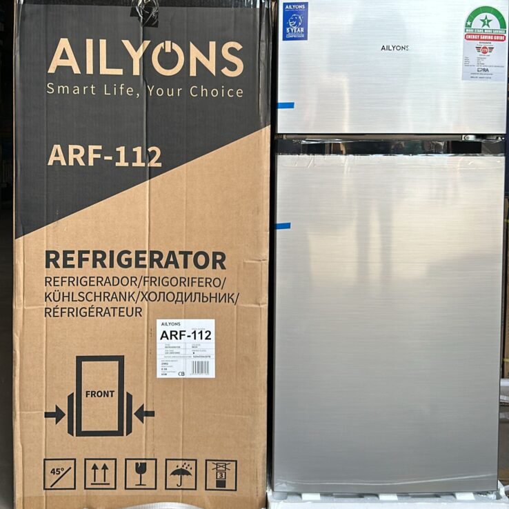 Ailyons 115L Double Door Refrigerator
