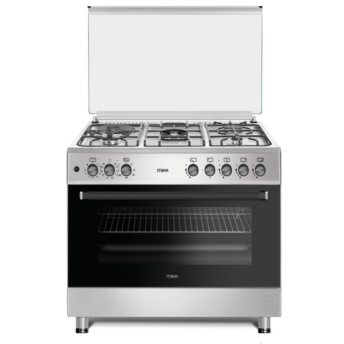 Mika MST9041WEF10HI 4 Gas 1 Electric Cooker