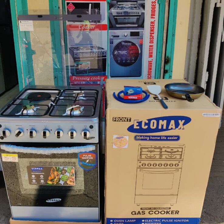 Ecomax 60x60 3+1 Standing Cooker