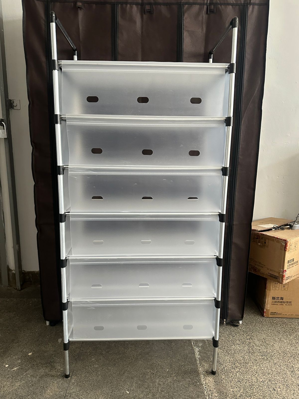 7 Layer Dustproof Shoe Rack