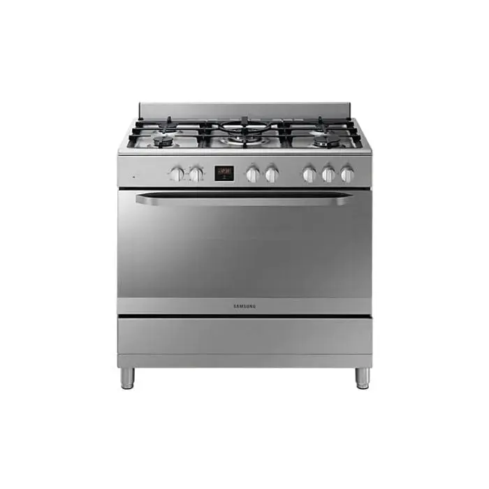 Samsung NY90T5010SS 5 Gas Burner Stainless Steel Cooker | Leviticus Electronics